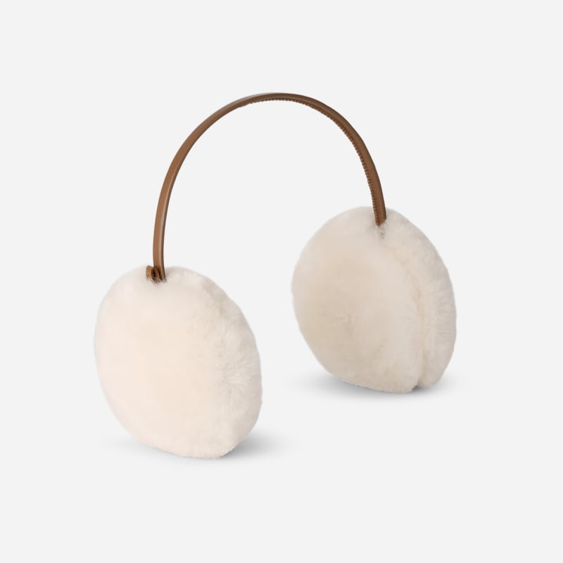 UGG Sheepskin Slim Band Earmuff for Women in Chestnut