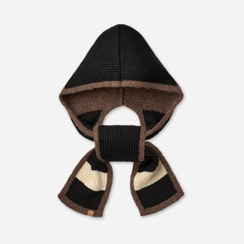 UGG® Women's Colorblock Hooded Scarf