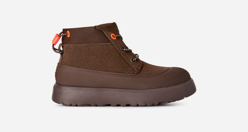 UGG® Neumel Weather Hybrid for Kids in Dusted Cocoa, Size 5, Suede/Polyester/Wool