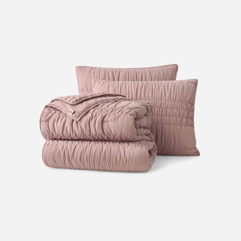 Ugg ® Devon Tide Quilt Set King Bedding In Rosewood