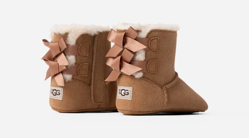 UGG® Infants' Bailey Bow Sheepskin Classic Boots