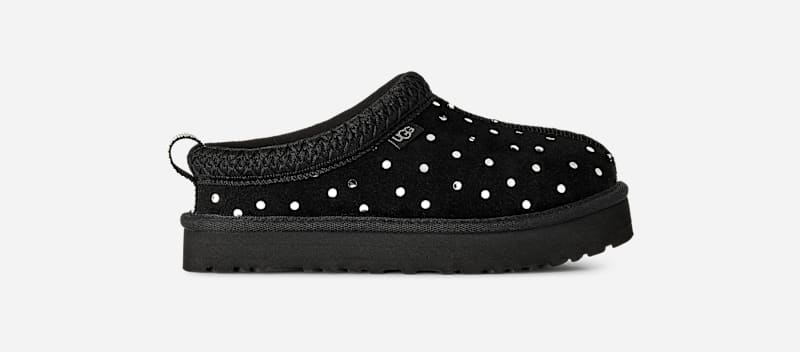 UGG® Tazz Shiny Dots in Black, Size 2, Polyester/Wool