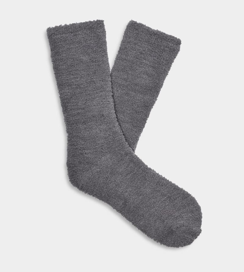 Pretty Polly cozy crew socks in dark gray