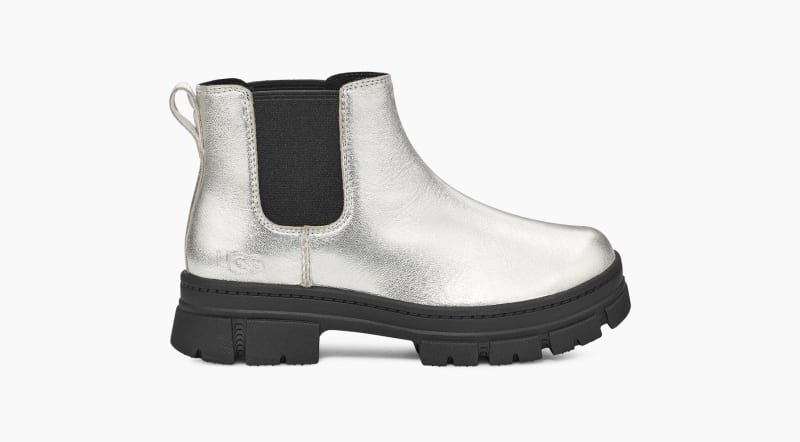 Kids' Tazz Leather Metallic Slipper | UGG®