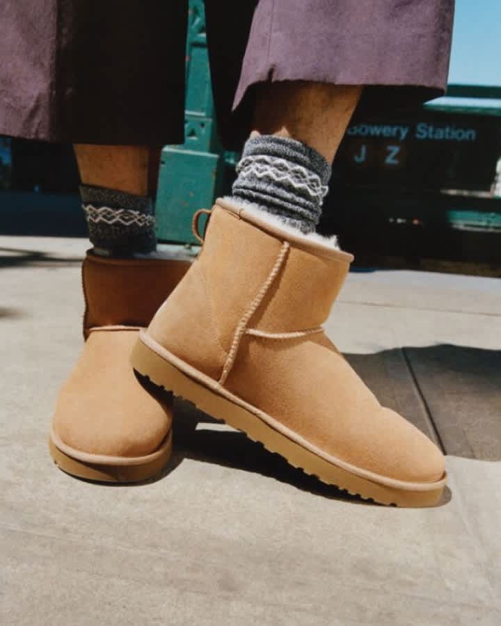 靴 UGG M CLASSIC SANDAL 27cm Mens Shoes | UGG® Leather Shoes For Men | UGG® MK