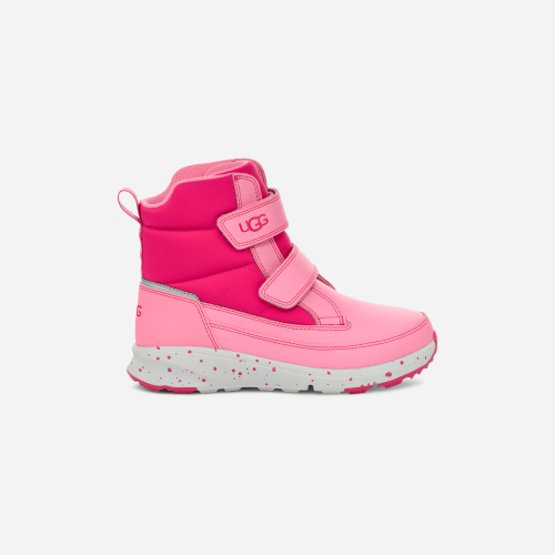 UGG Dannie Weather Boot for Kids in Sachet Pink/Berry, Size 4, Leather/Waterproof/Polyester