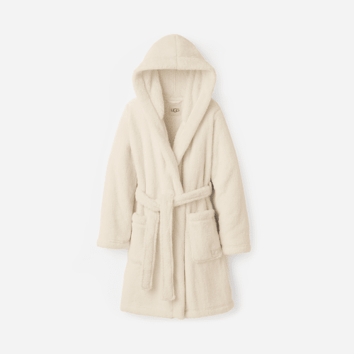 UGG Aarti UGGfluff Dressing Gown for Women in Cream