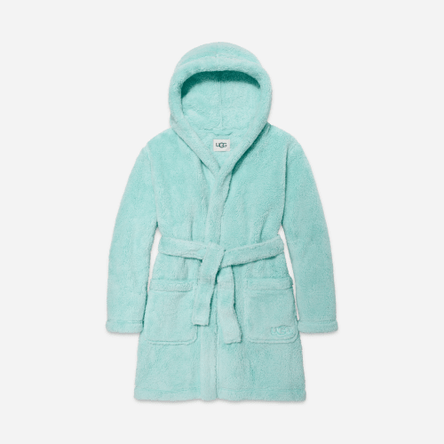 UGG Aarti Morgenmantel für Damen in Bay Blue, Größe L, Polyester