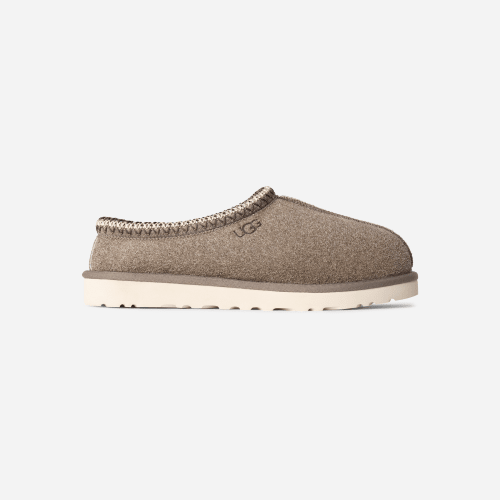 UGG Tasman Shaggy aus Veloursleder für Herren in Smoke Plume, Größe 48.5