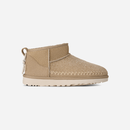 UGG Classic Ultra Mini Biarritz Boot for Women in Mustard Seed
