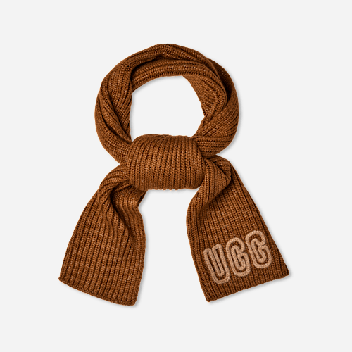 UGG Chunky Crafted Rib Scarf for Women in Deco, Size OS