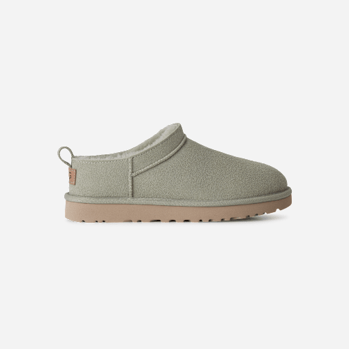 UGG Classic Micro for Women in Bay Leaf, Size 7, Suede/Polyester/Leather