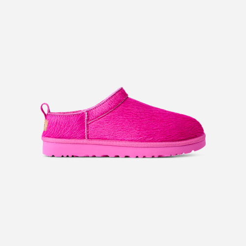 UGG Classic Micro Calf Hair Boot for Women in Bright Fuchsia, Size 7, Polyester/Leather