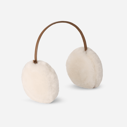 UGG Sheepskin Slim Band Earmuff for female in Chestnut