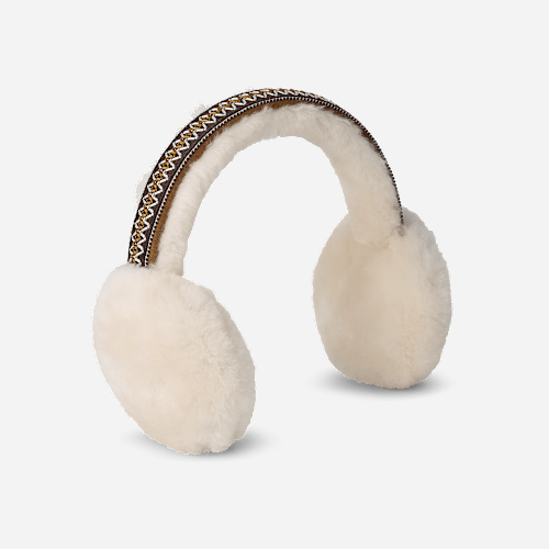 UGG Tasman Sheepskin Earmuff for female in Chestnut