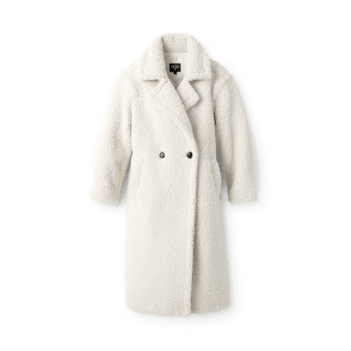 Gertrude Long Teddy Coat