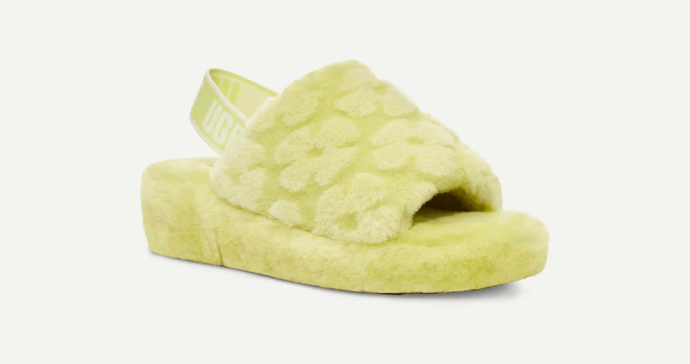 Fluff Yeah Slide Poppy Slipper | UGG® Official