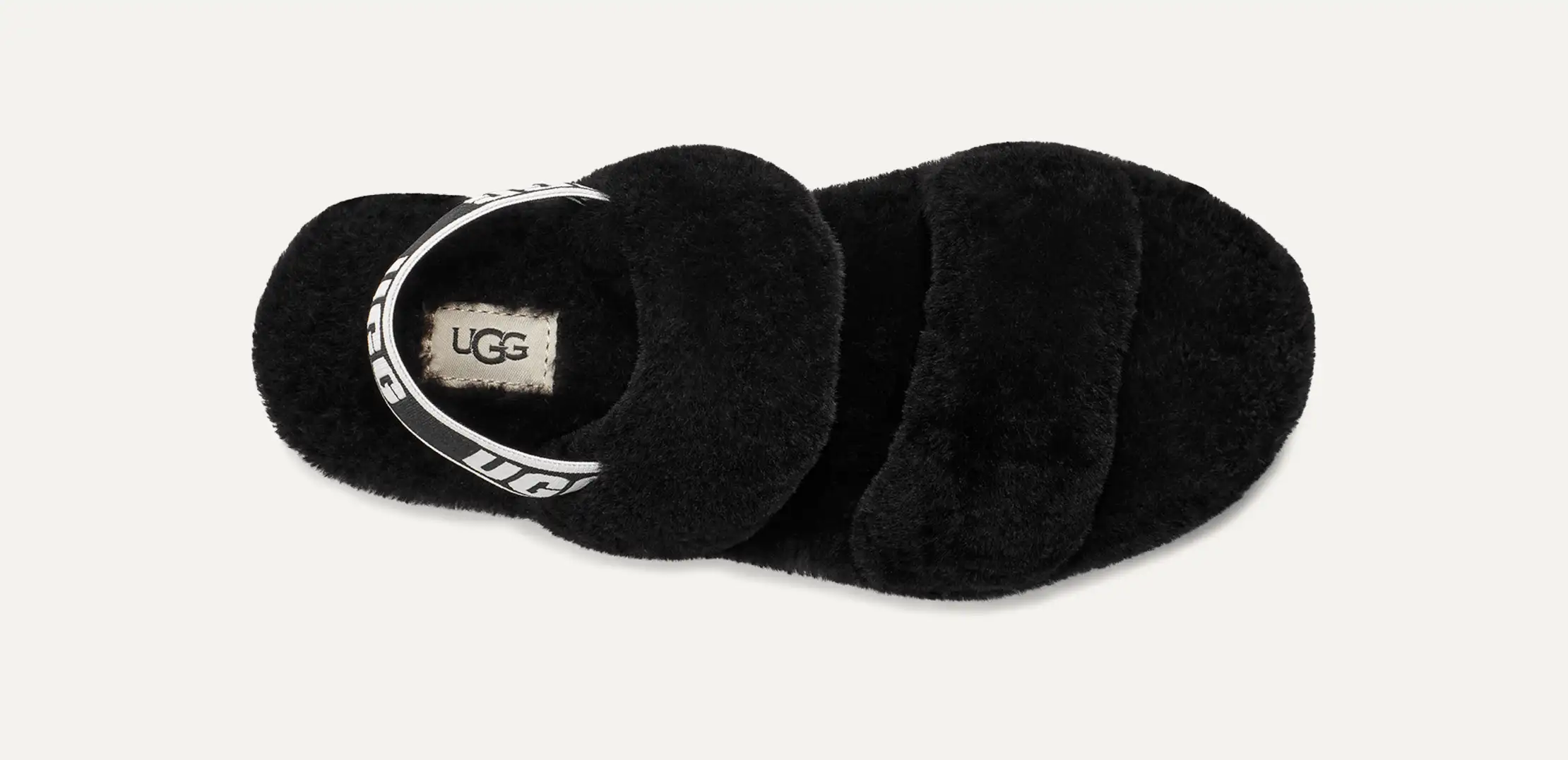 UGG OH YEAH サンダル ブラック 1107953 UGG Womens Oh Yeah Slipper Strap Sandal S/N 1107953 | eBay
