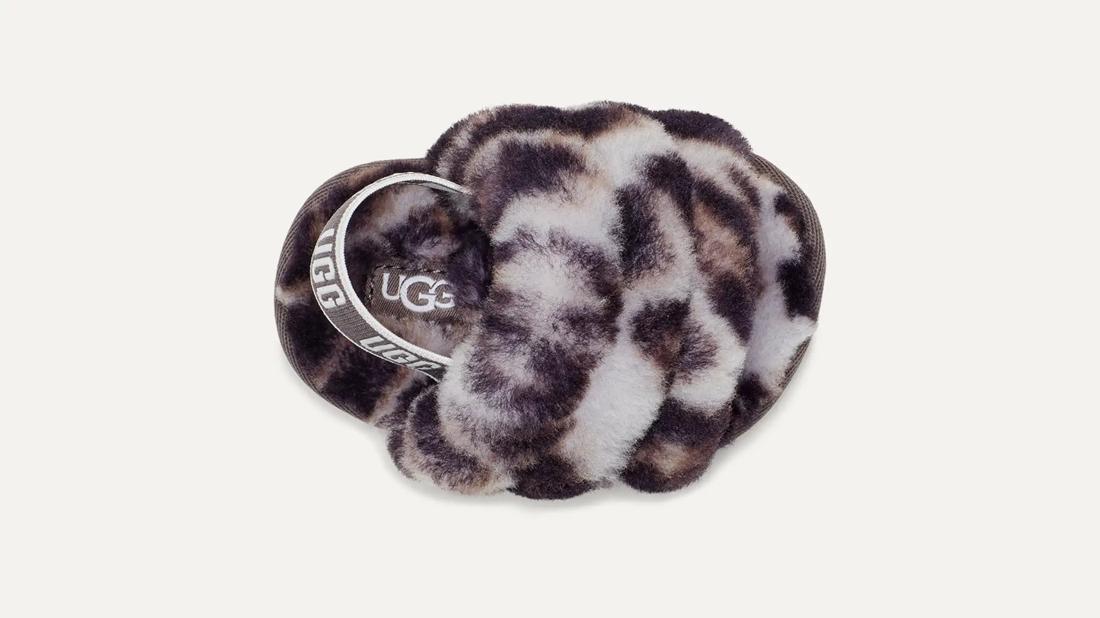 Fluff Yeah Slide Panther Print Slipper for Babies | UGG®