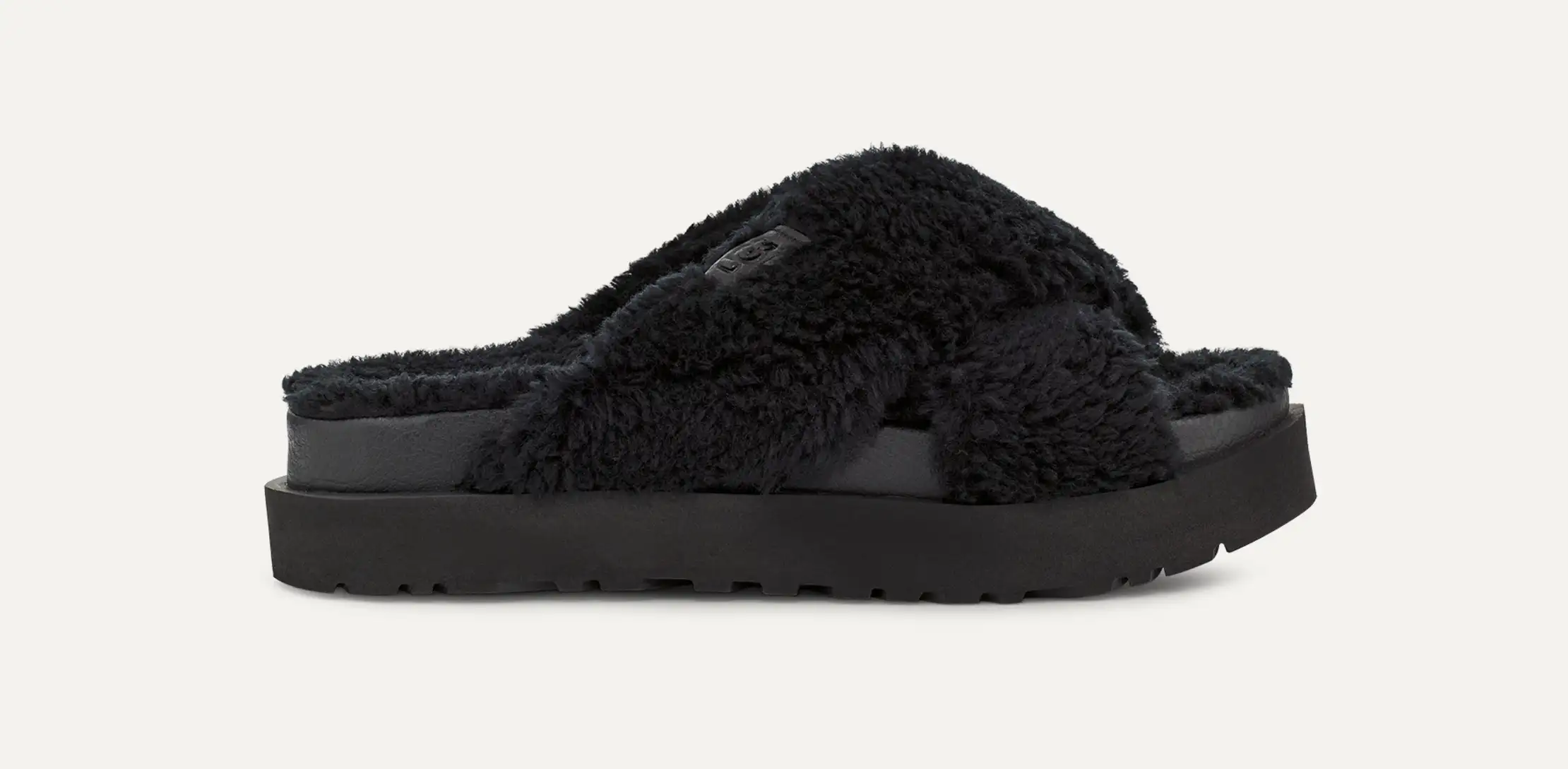 Fuzz Sugar Cross Slide Sandal | UGG
