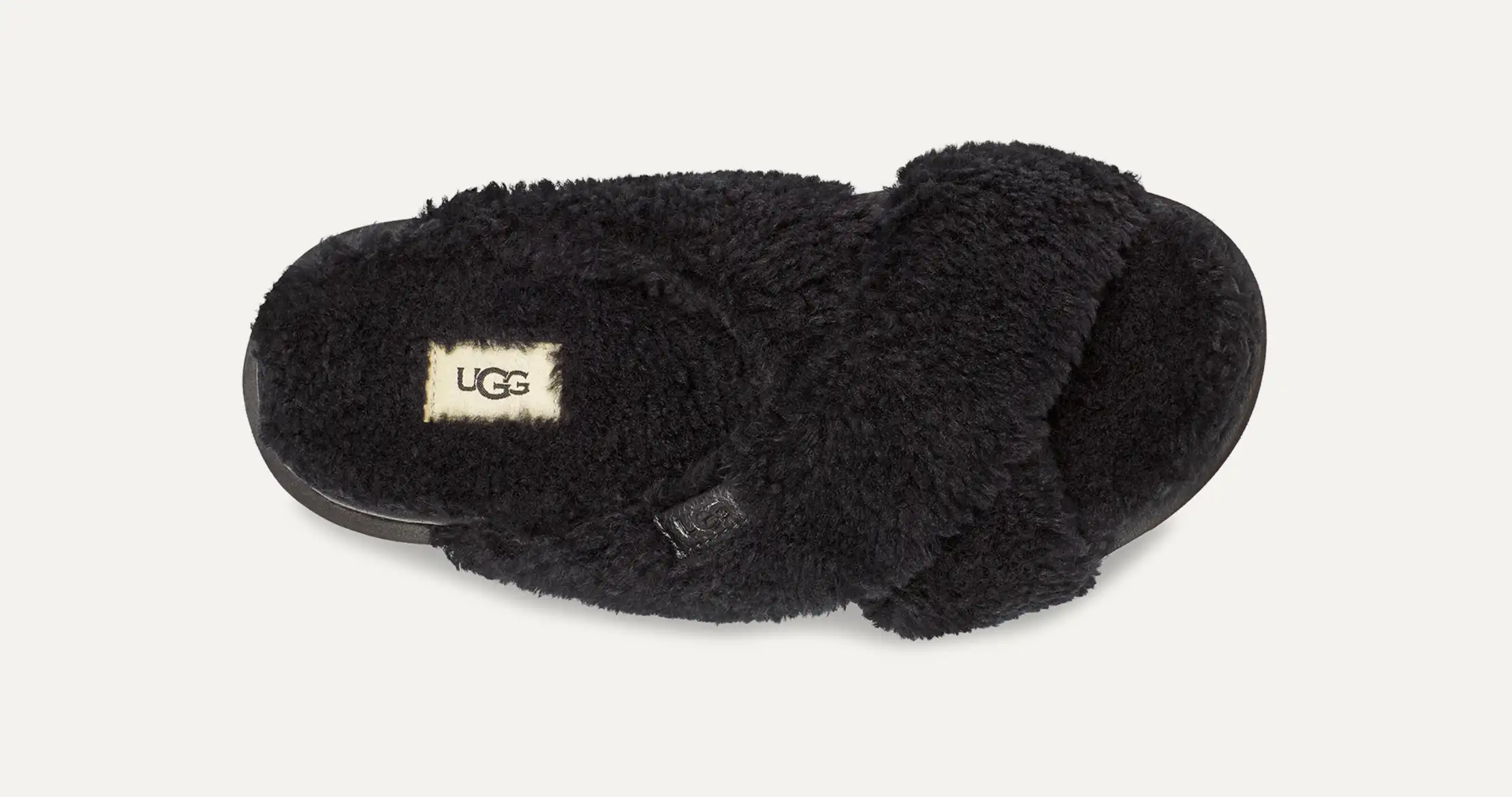 Fuzz Sugar Cross Slide Sandal | UGG