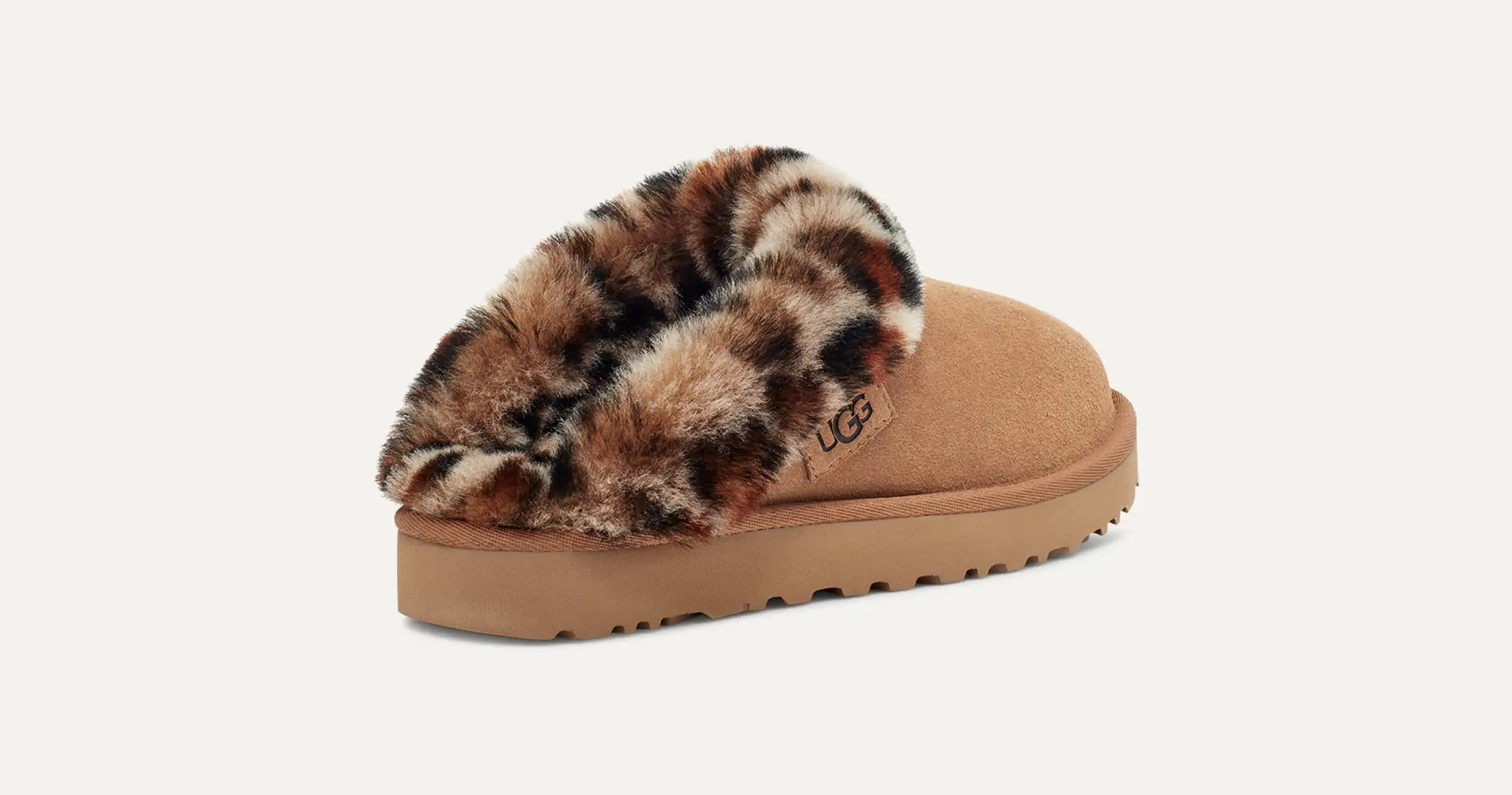 Women's Cluggette Leopard Slipper