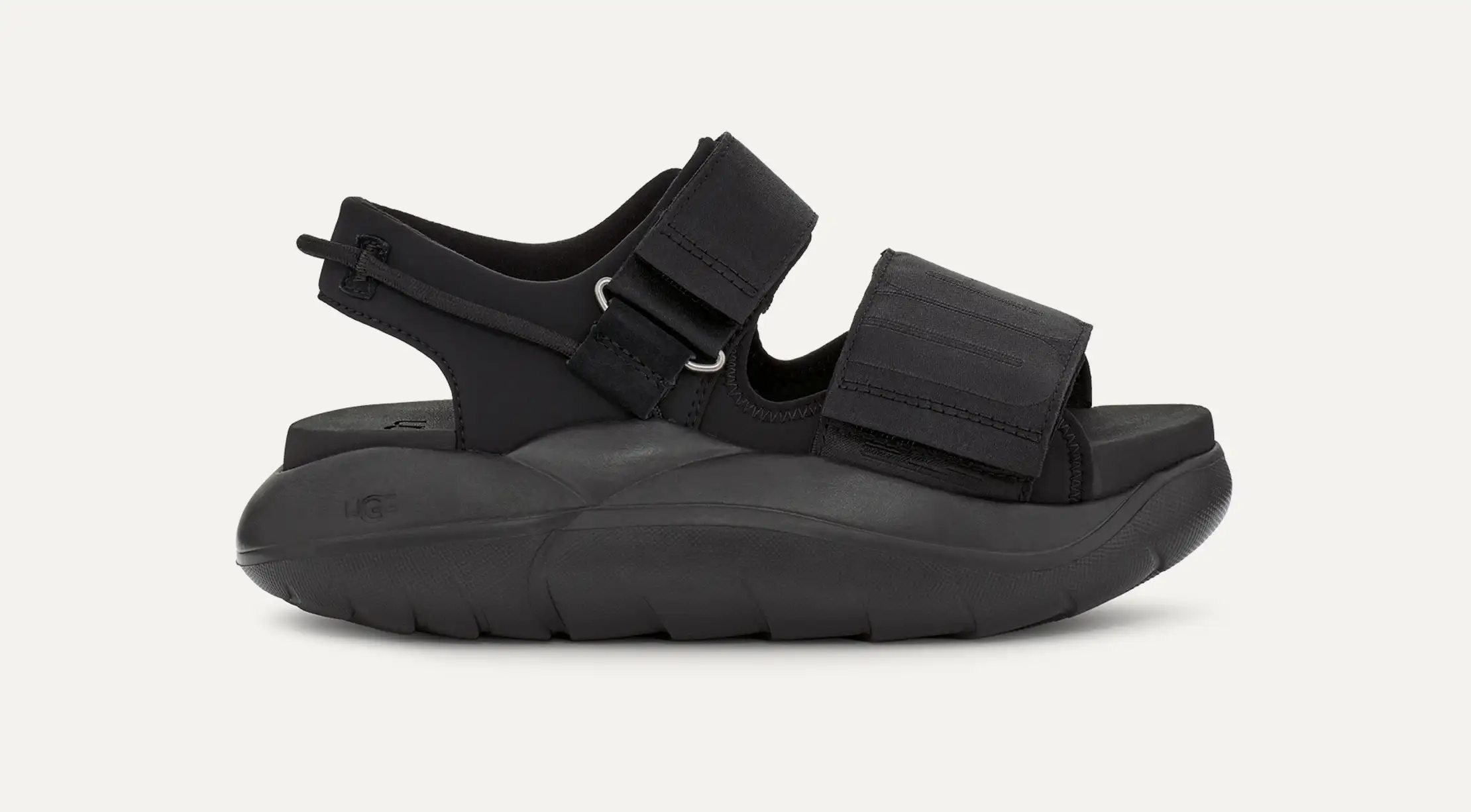 UGG LA CLOUD SPORT SANDAL　ブラック UGG LA Cloud Strap Flatform Sandal for Women | UGG® UK