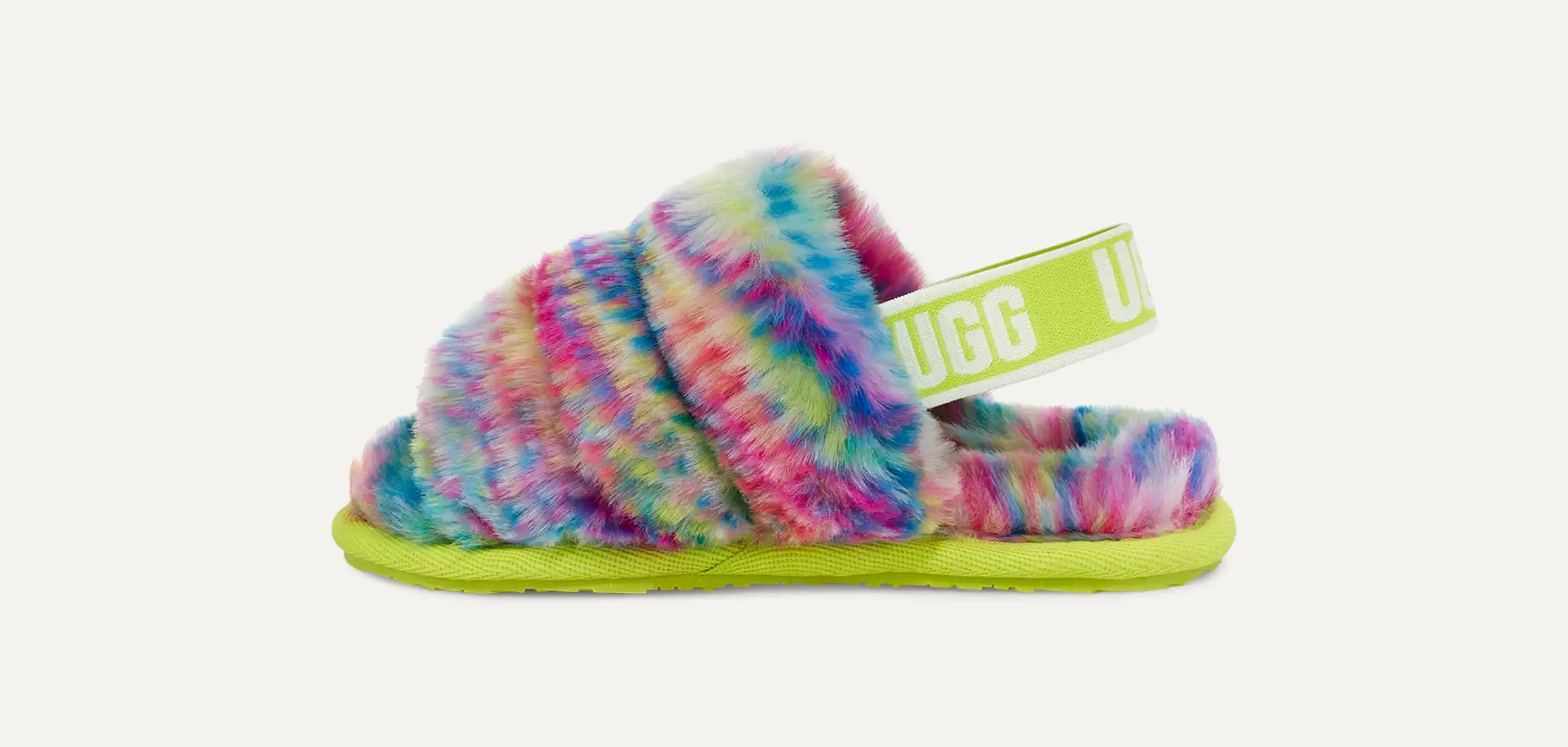 Ugg Fluff Yeah Pixelate - Toddlers White