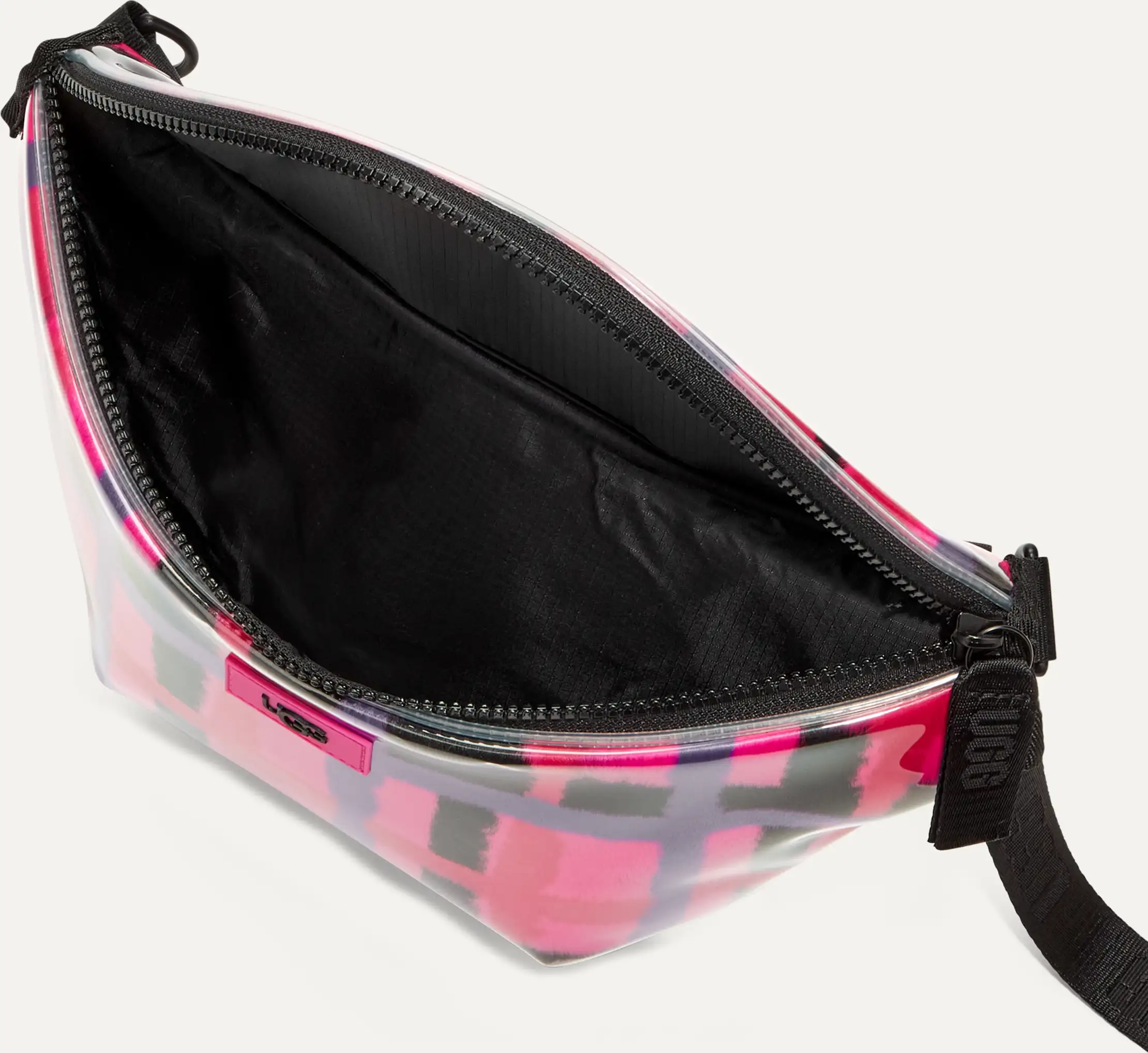 NWOT UGG Nasha Belt Bag Clear Crossbody Fanny Pack Leopard
