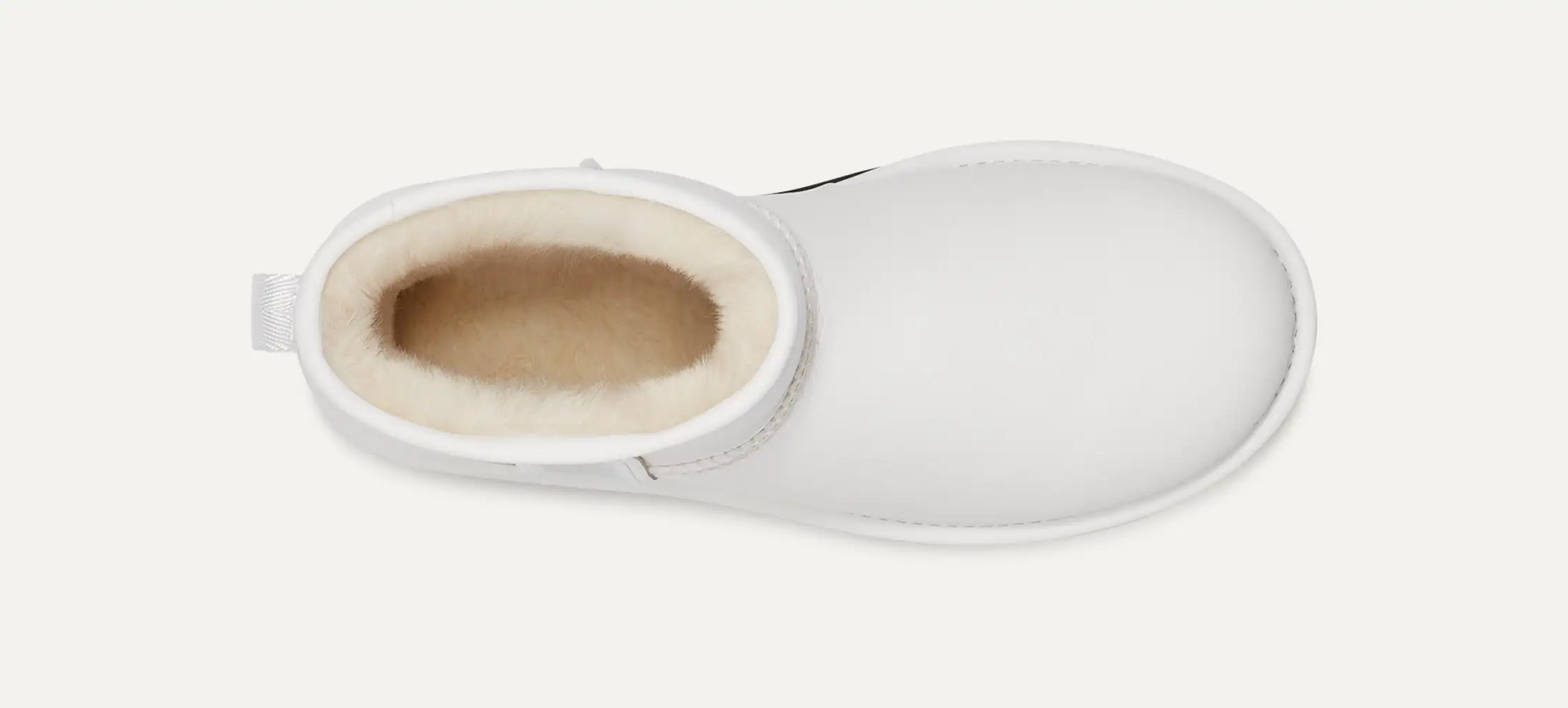 【UGG】 (W) Classic Mini Side Logo Boot Ultra Matte White UGG Classic Mini Side Logo Women's Boots Ultra Matte White