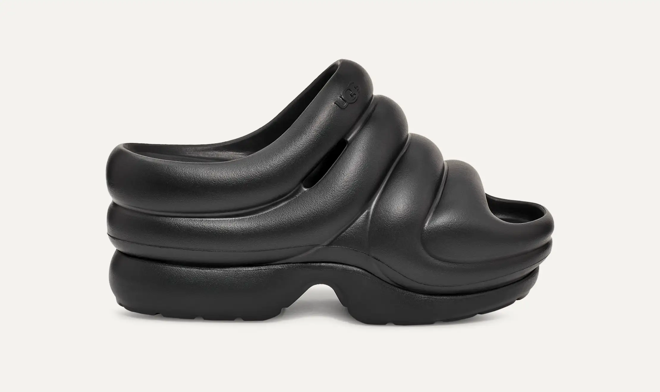 【UGG】Aww Yeah Slide ロゴ ストラップ 厚底サンダル Aww Yeah Platform Slide | UGG®