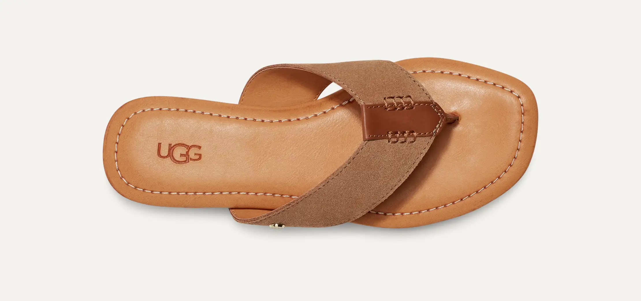 サンダル・ミュール UGG Women Sandals 5955 CHE Brown UGG AUSTRALIA Hylda Wedge Sandal sz8 EUR 39 Tan Brown