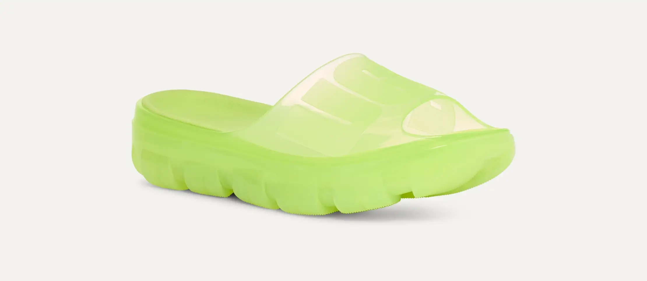 Jella Clear Slide Platform Sandal | UGG®
