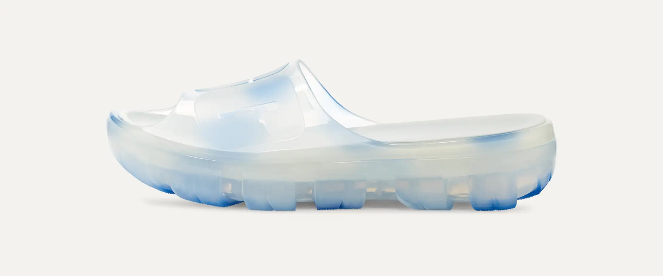 靴 UGG Jella Clear Slide CLEAR UGG Women's Jella Clear Slide Sandals Platform 1136763 | eBay
