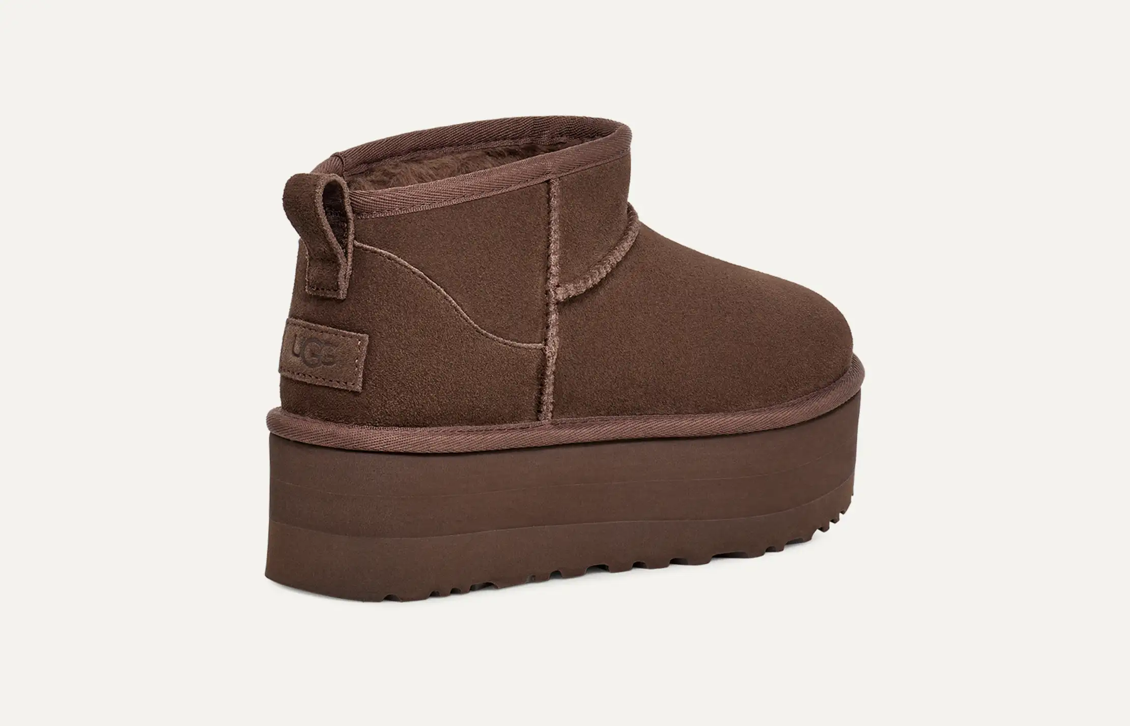 UGG® Classic Ultra Mini Platform Suede Booties | Dillard's