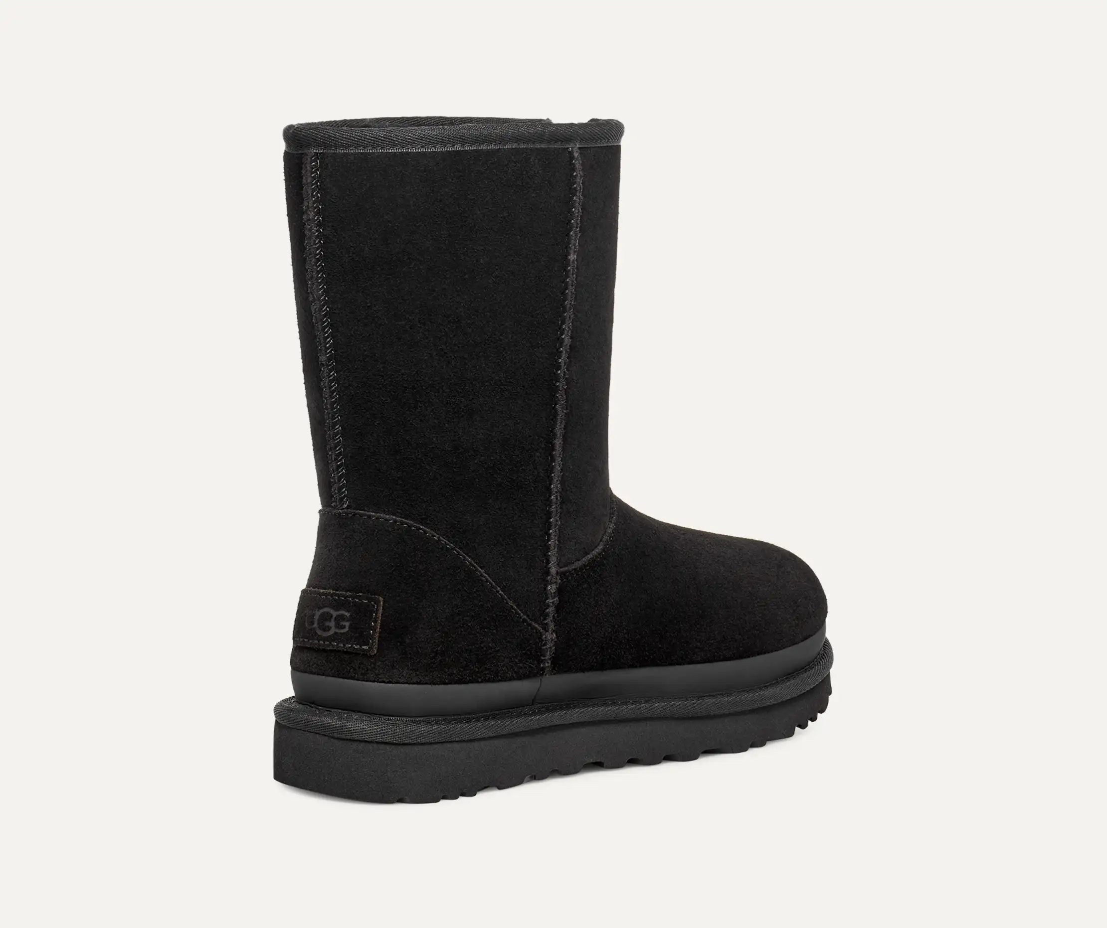 UGG｜BOOTS (Classic Short Zipper Tape Logo - Black (1144 Amazon.com | UGG Women's Classic Short Zipper Tape Logo Boot