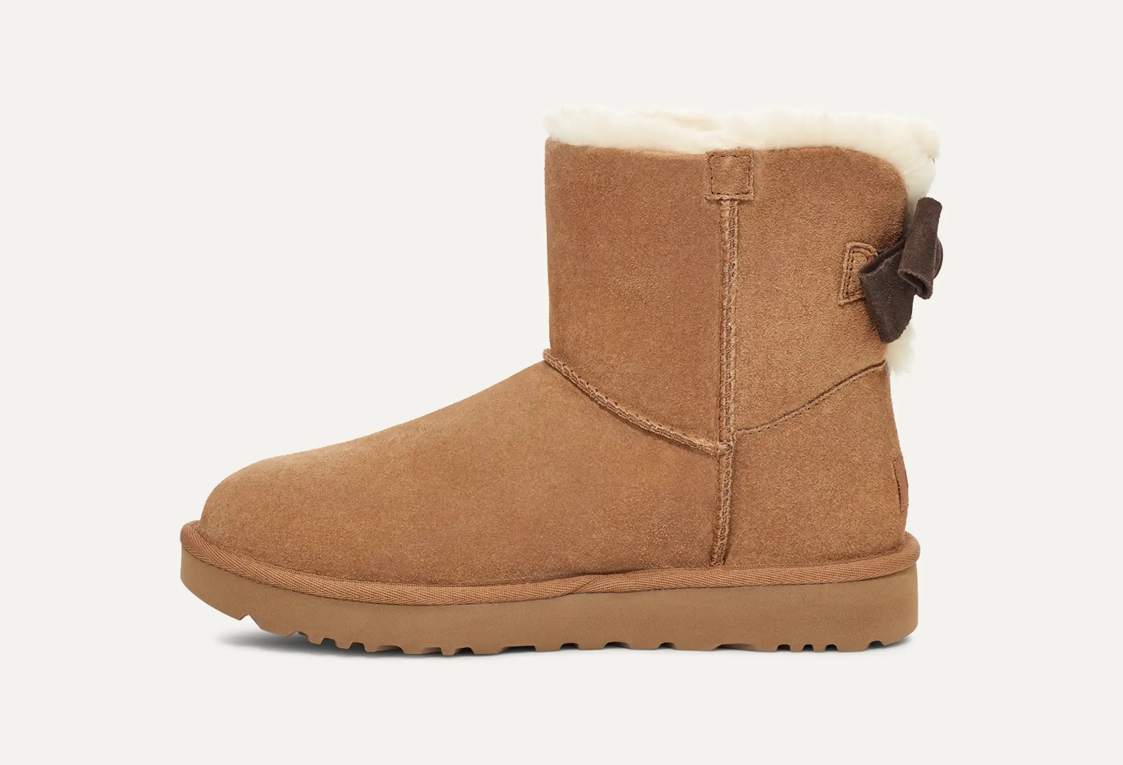 Women's Mini Bailey Suede Bow