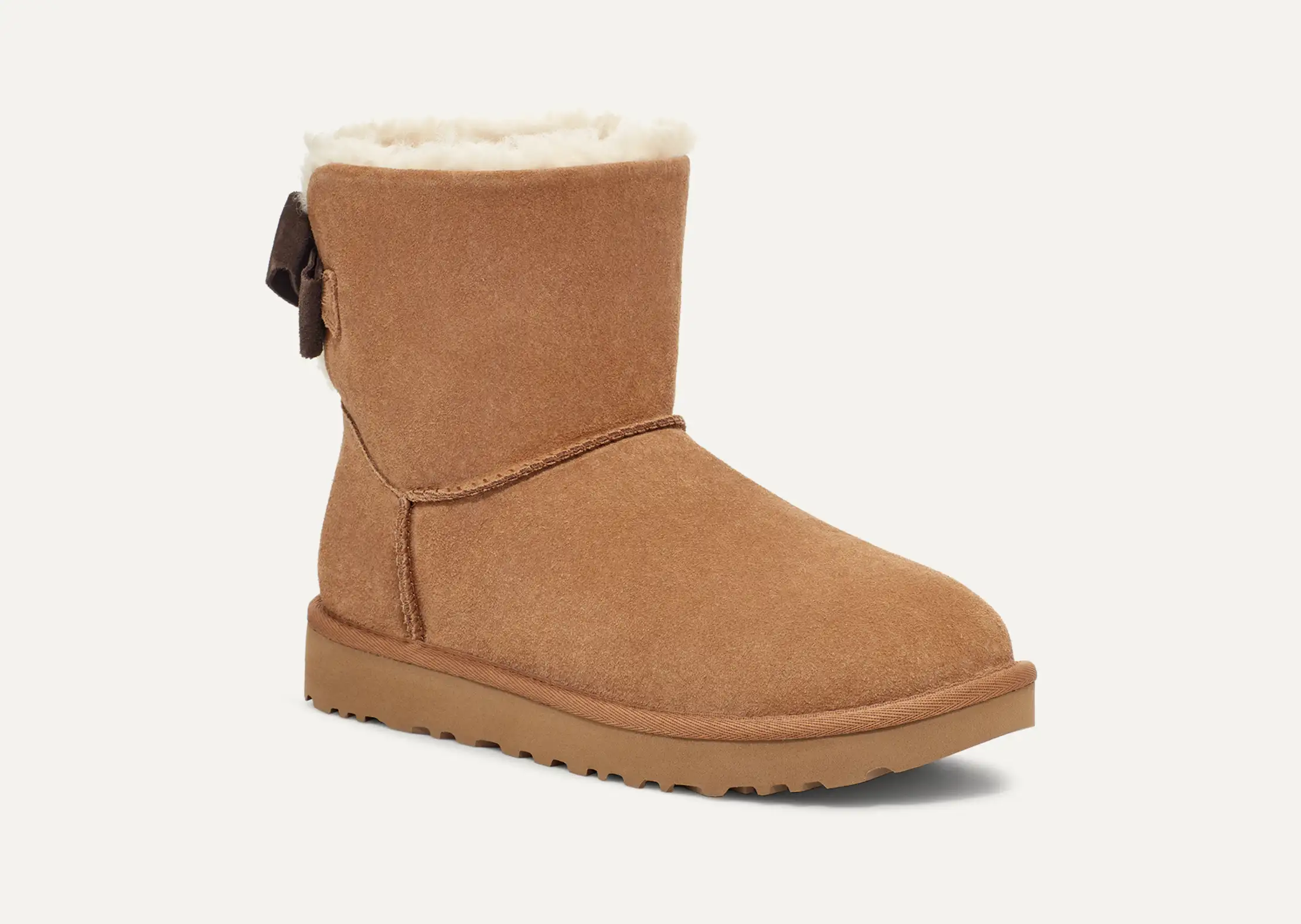 Women's Mini Bailey Suede Bow