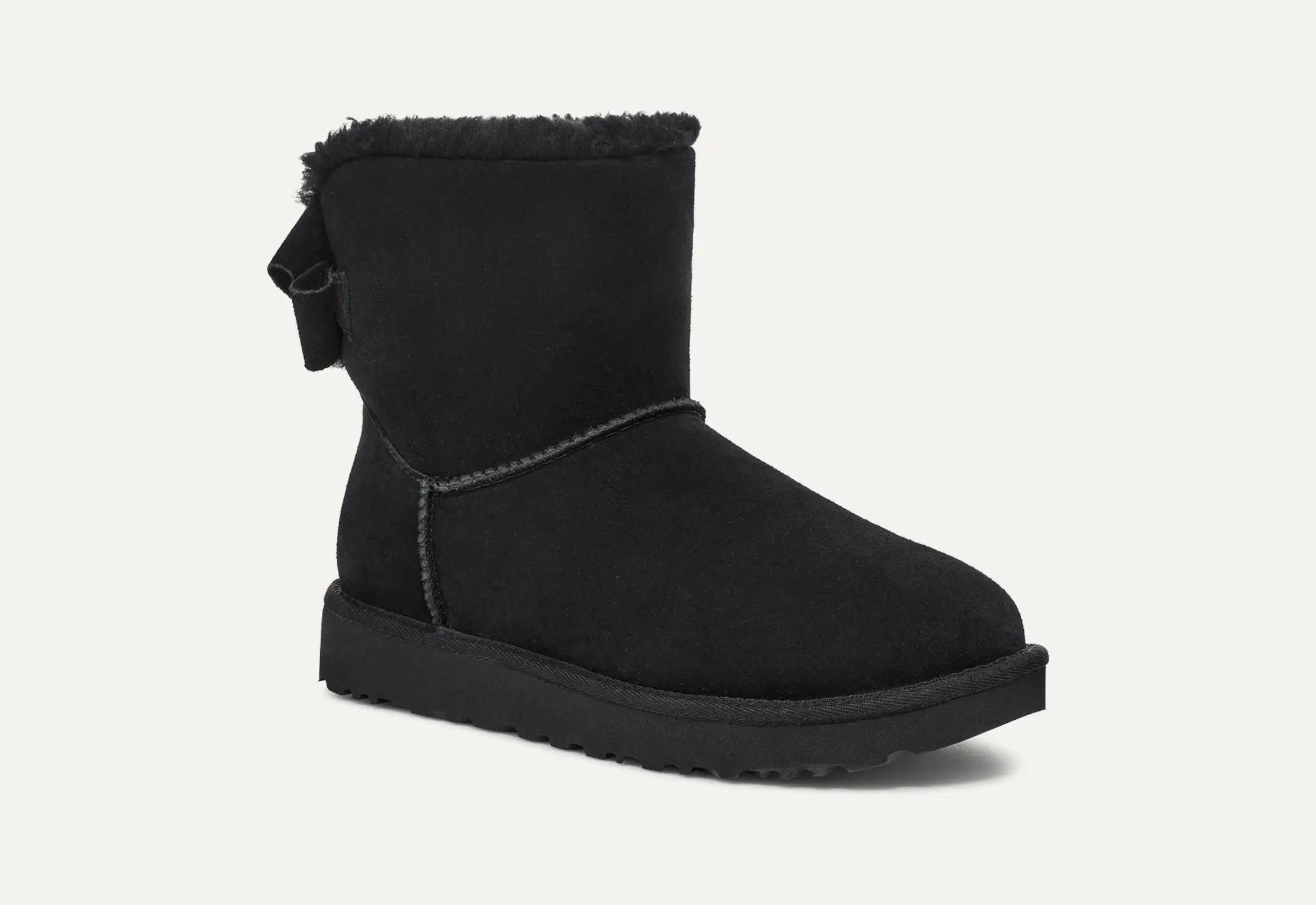 Women's Mini Bailey Suede Bow