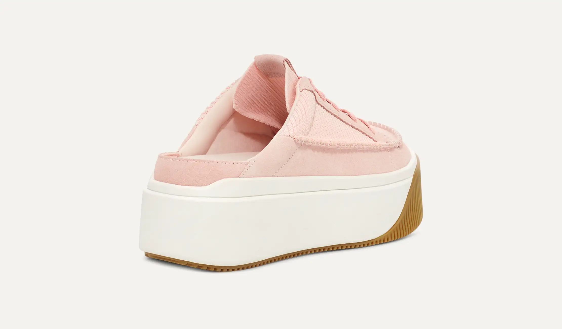 UGG Ez-Duzzit Essential Lace Up Canvas Platform Sneakers