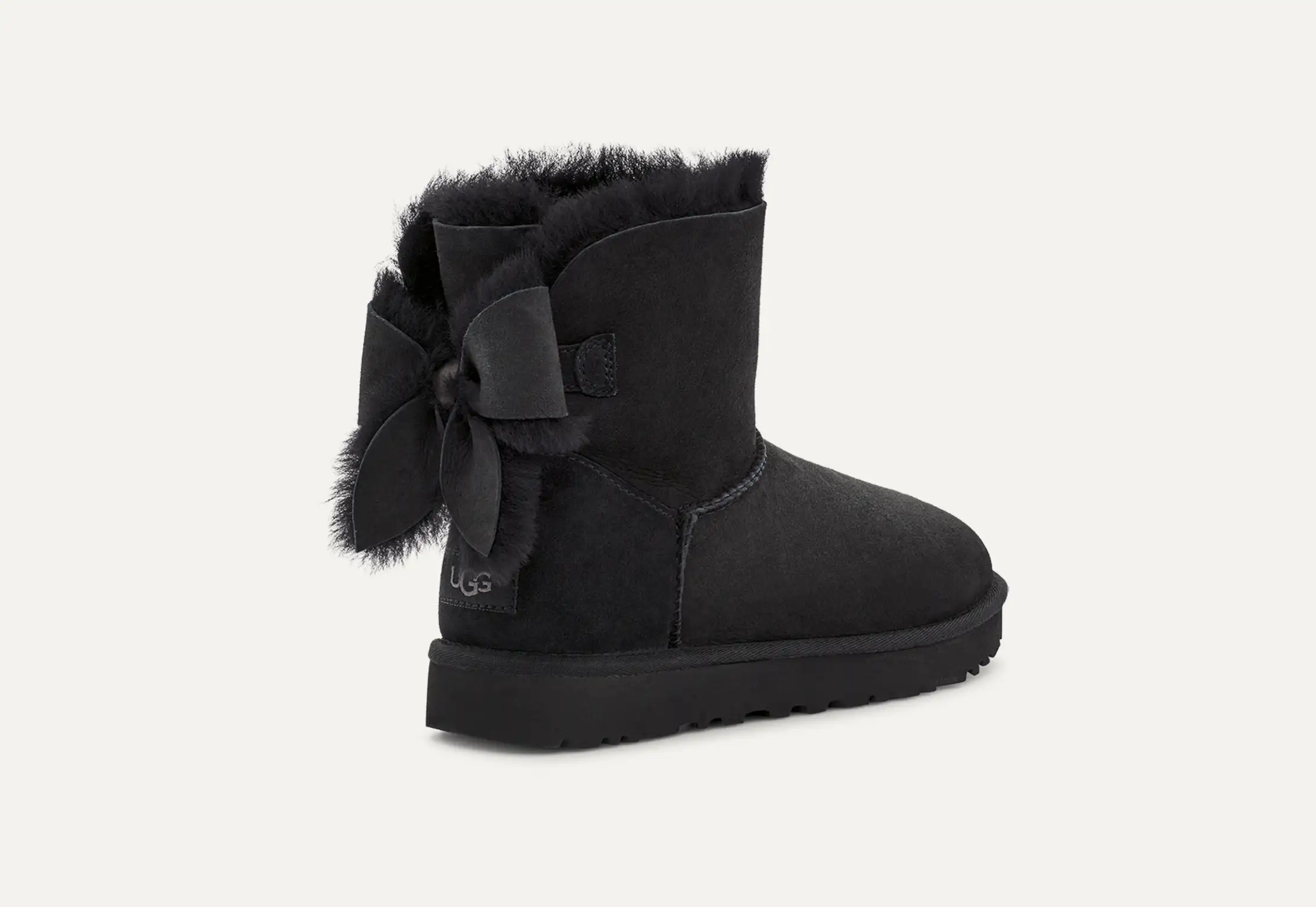 数限定!!SALE!!【UGG】CLASSIC HERITAGE BOW☆リボン☆ブラック UGG® Classic Heritage Bow for Women | UGG®