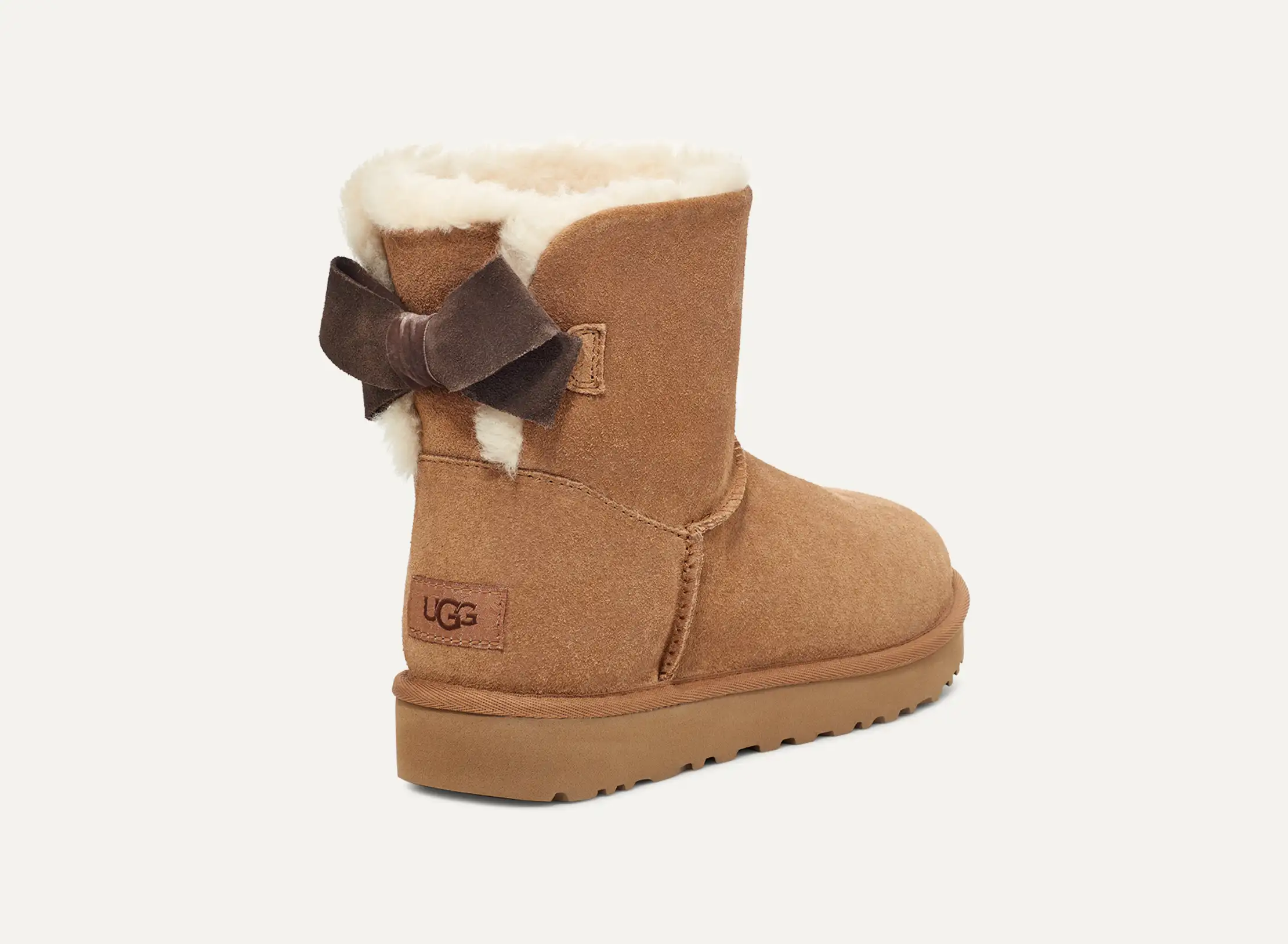 Women's Mini Bailey Suede Bow