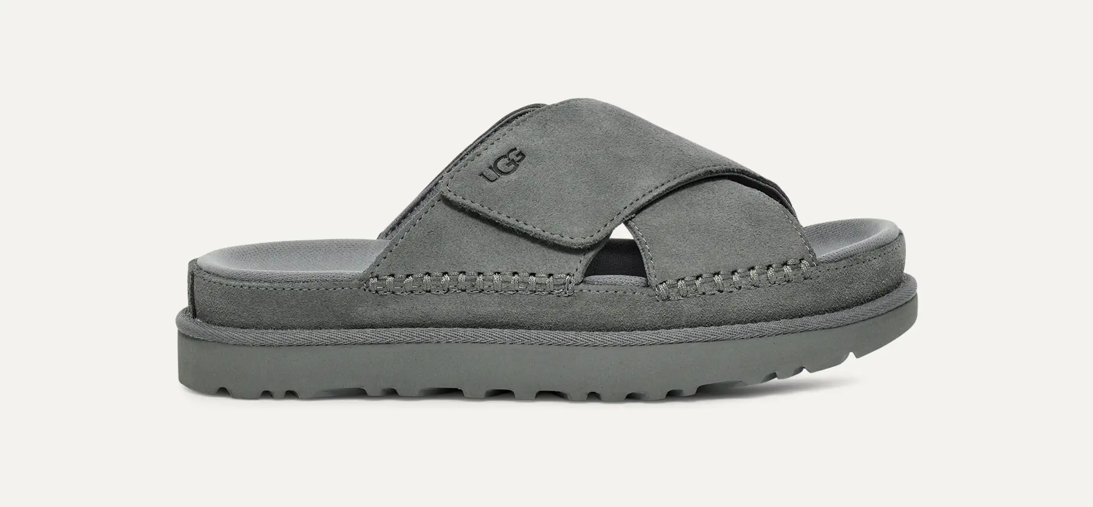 Women's Goldenstar Cross Slide Platform Sandal | UGG®