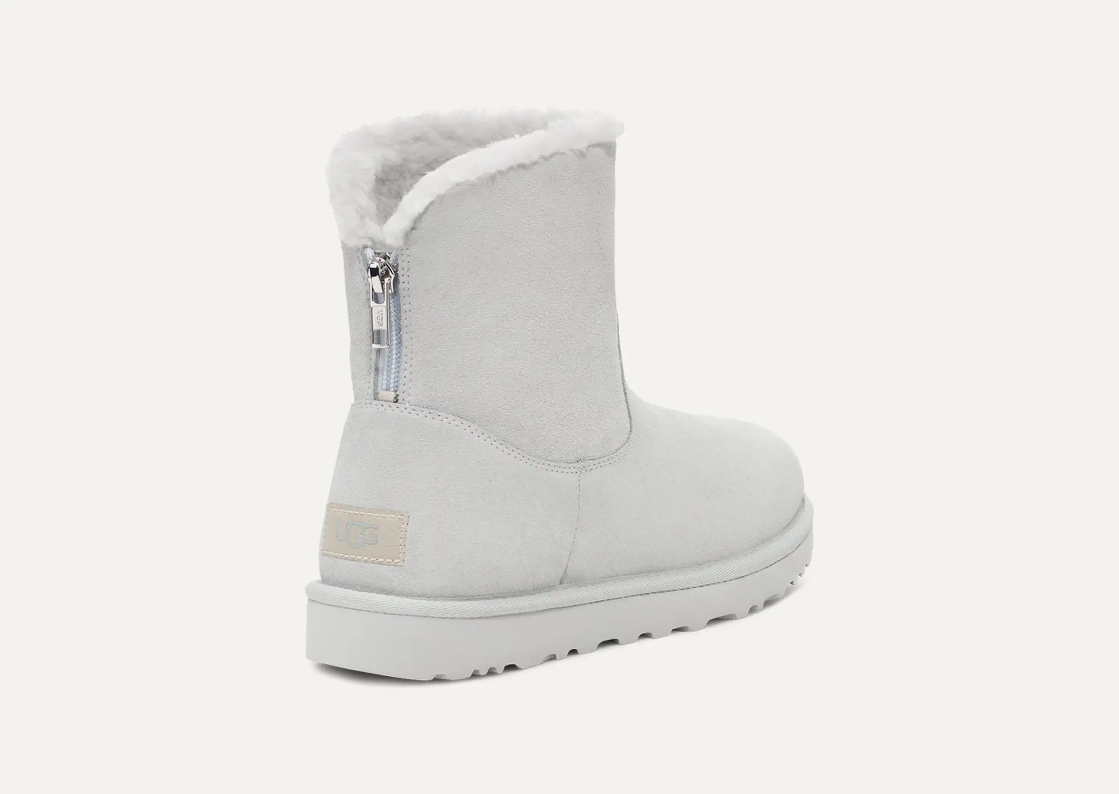 【UGG】SALE★海外限定 CLASSIC MINI LOGO ZIP/ショートブーツ Women's Classic Short Zipper Tape Logo Boot | UGG®