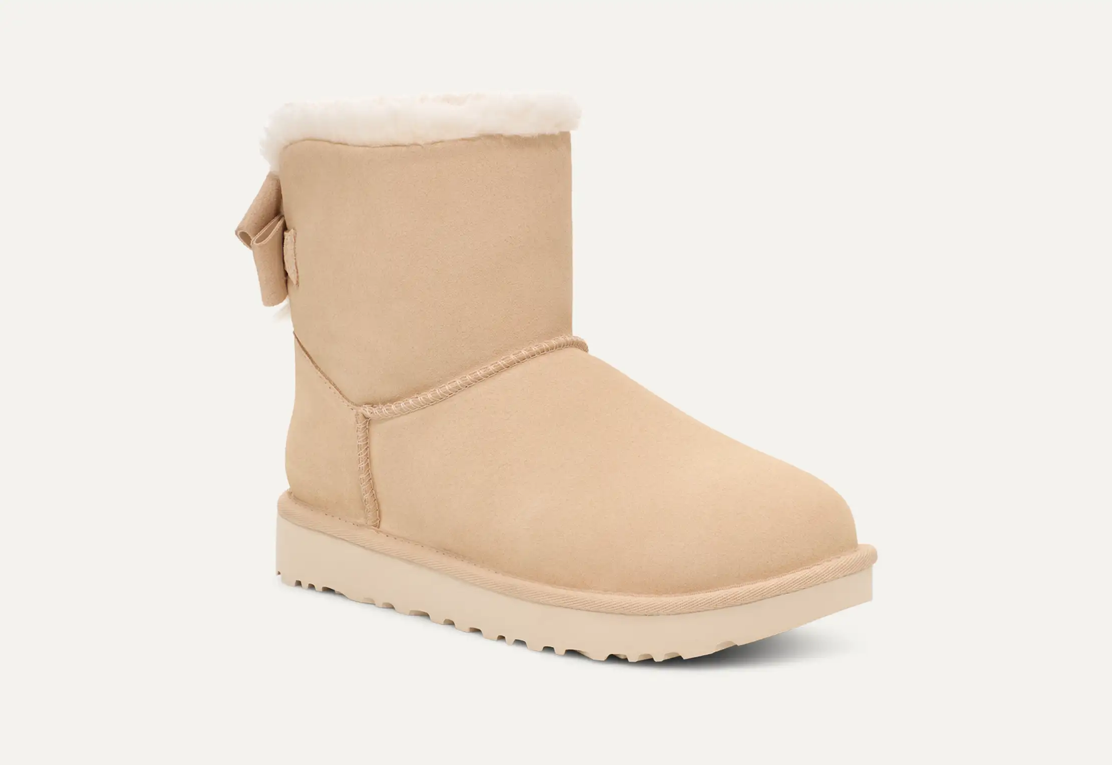 Women's Mini Bailey Suede Bow