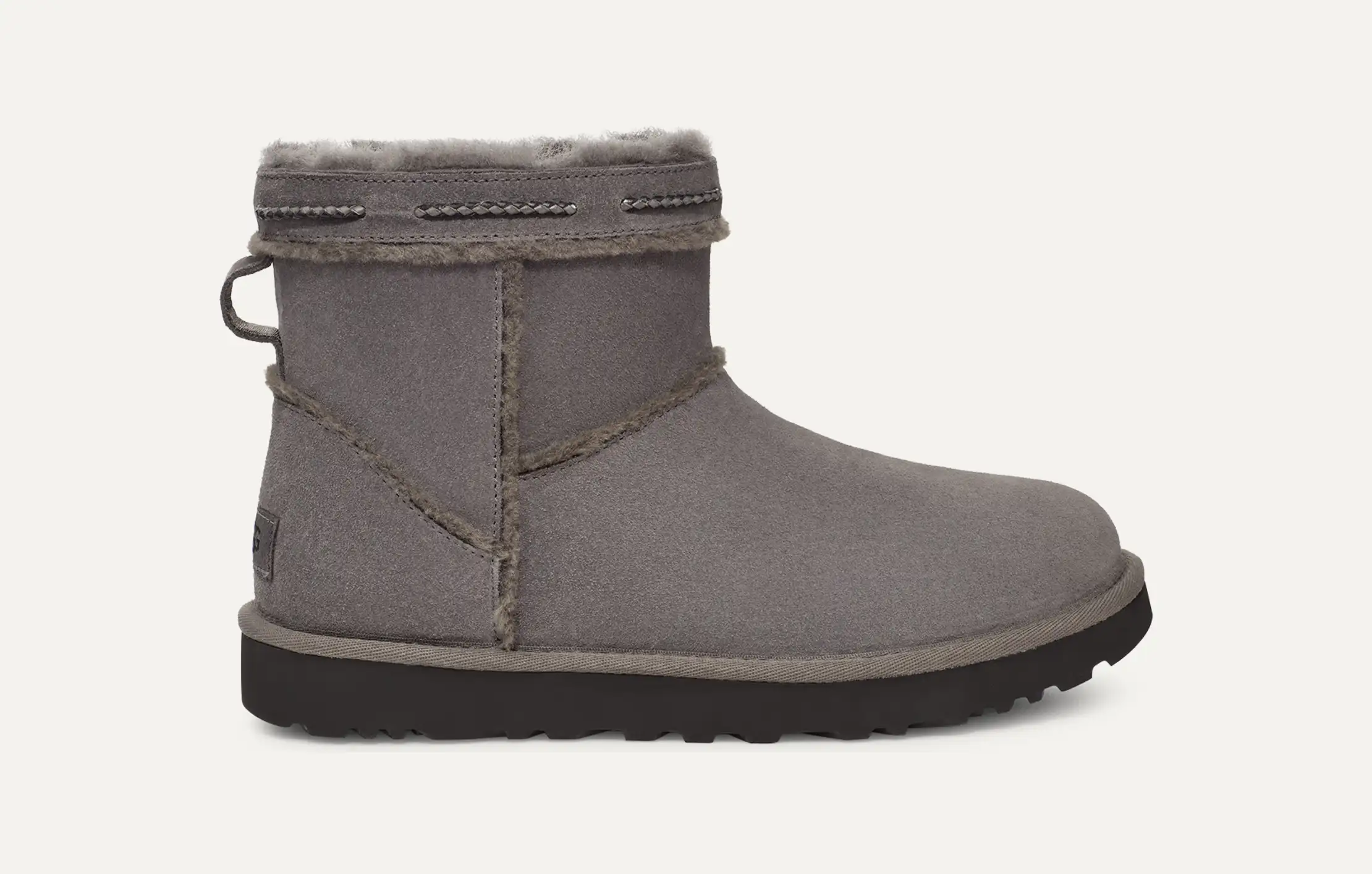 Women's Classic Mini Shearling Braid