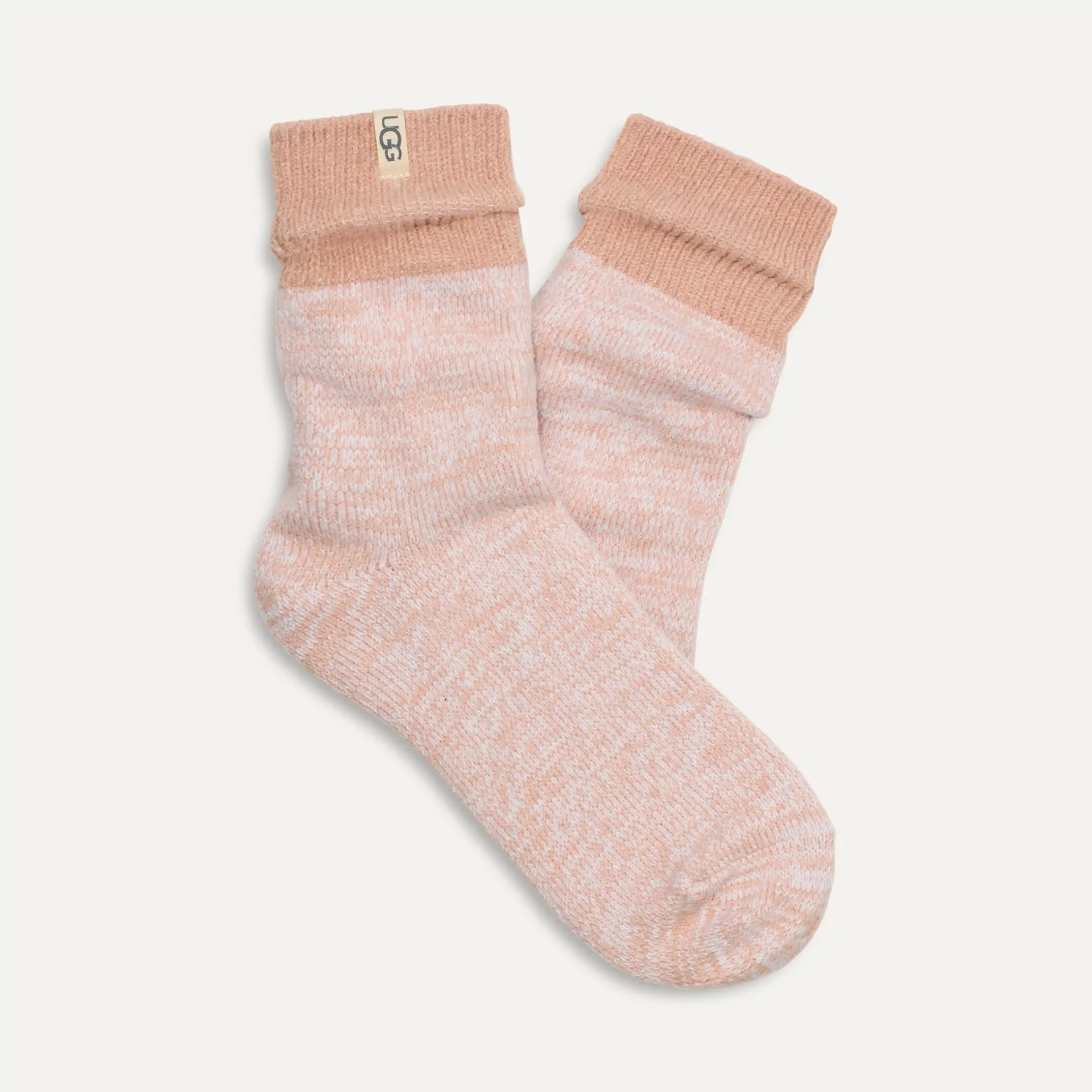 【UGG】Rib Knit Slouchy Quarter ソックス Women's Rib Knit Slouchy Quarter Trimmings | UGG®