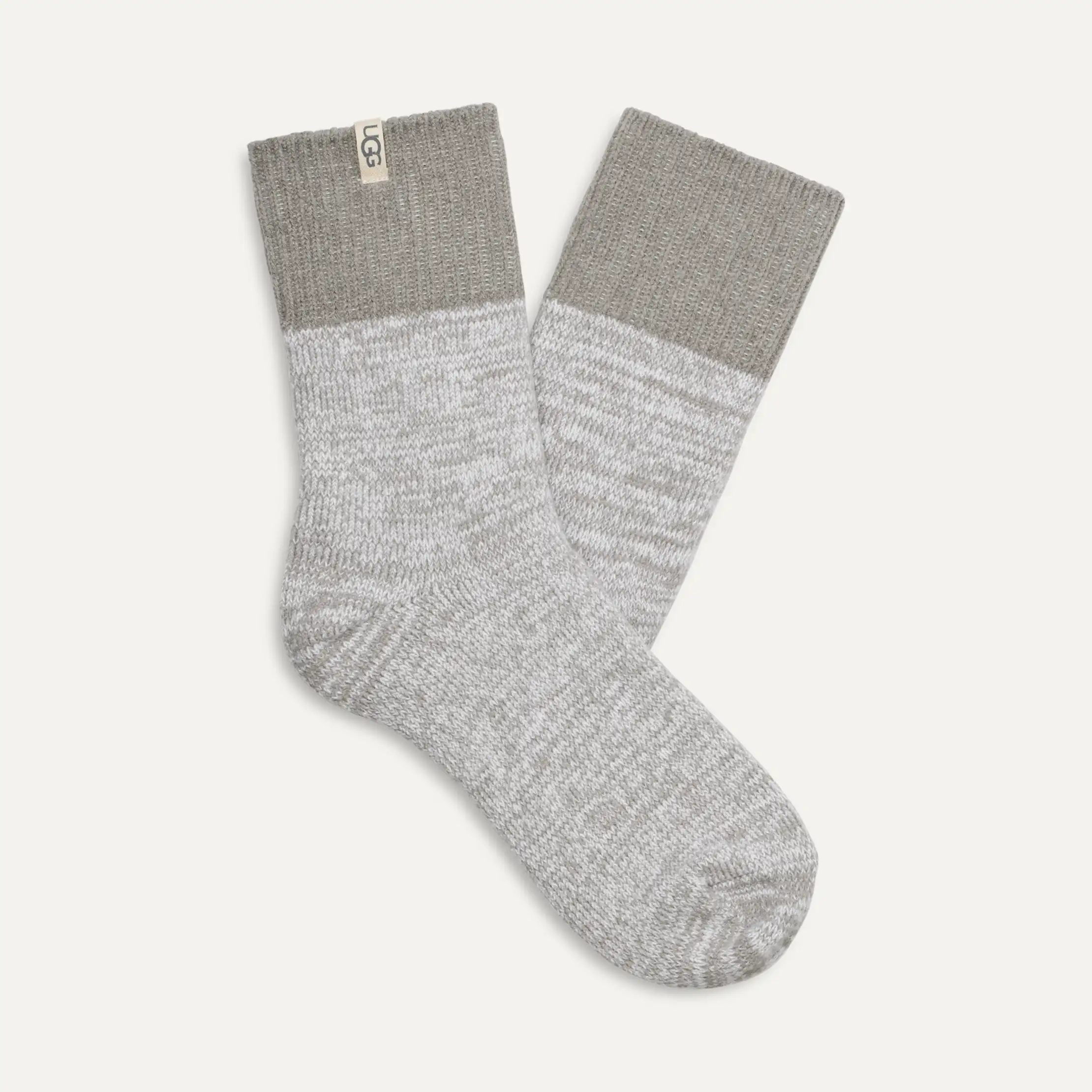 Women's Rib Knit Slouchy Quarter