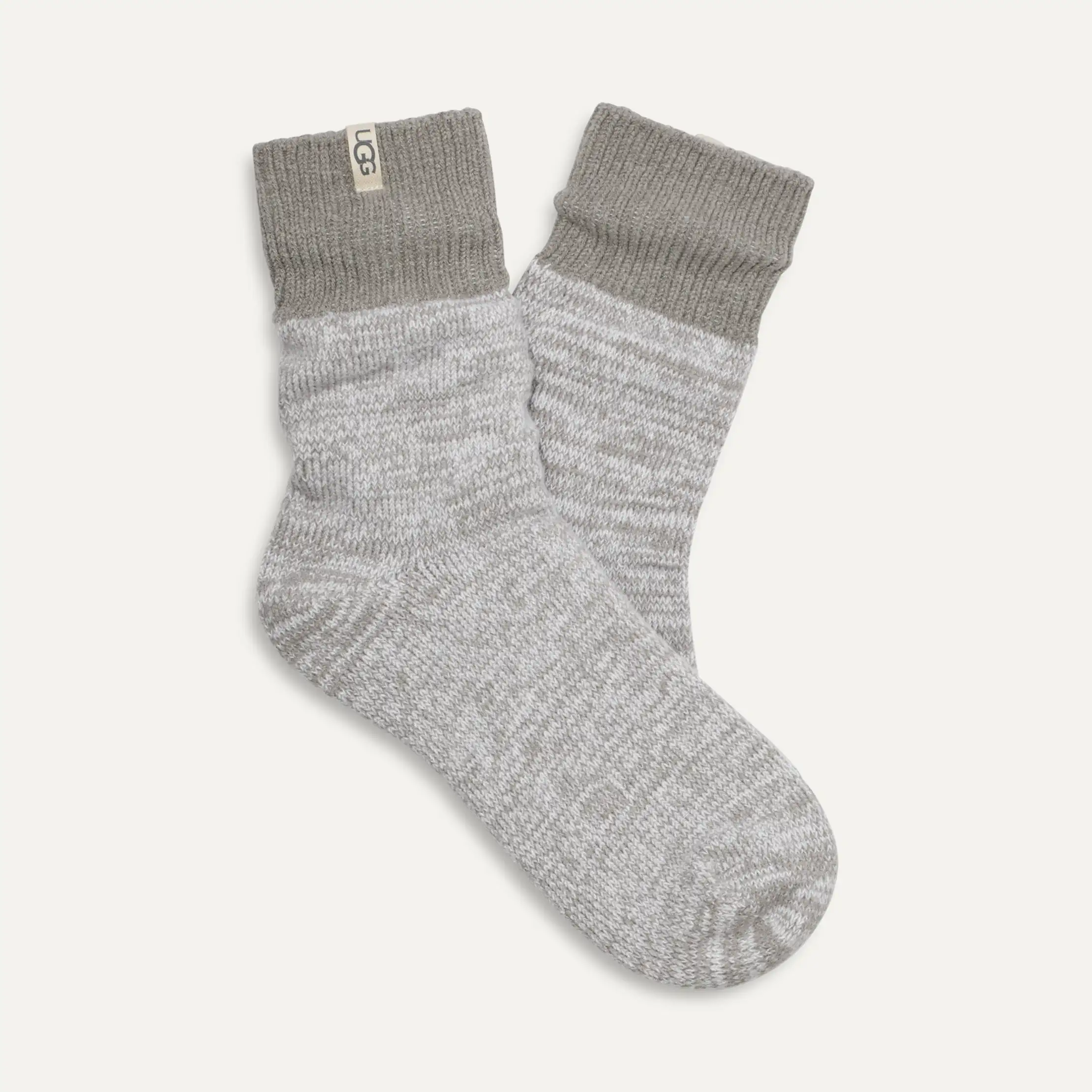 Women's Rib Knit Slouchy Quarter