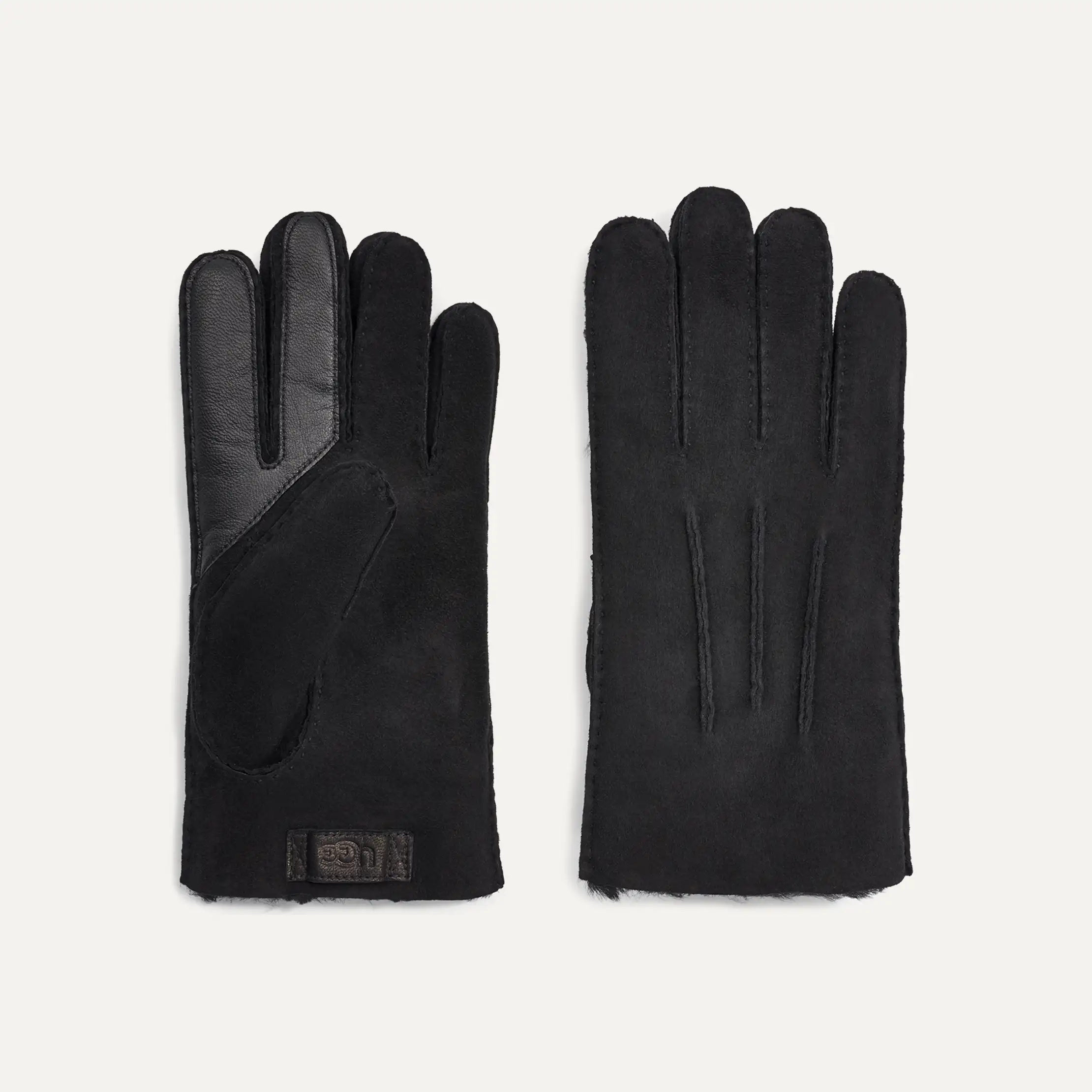 Men's Contrast Sheepskin Tech Glove